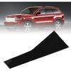 Rear Door C Pillar Trim Window C Pillar Cover Trim Applique Replacement for Jeep Grand Cherokee 2011-2021 (Right: 57010448, 57010448AK, 57010448AJ,)