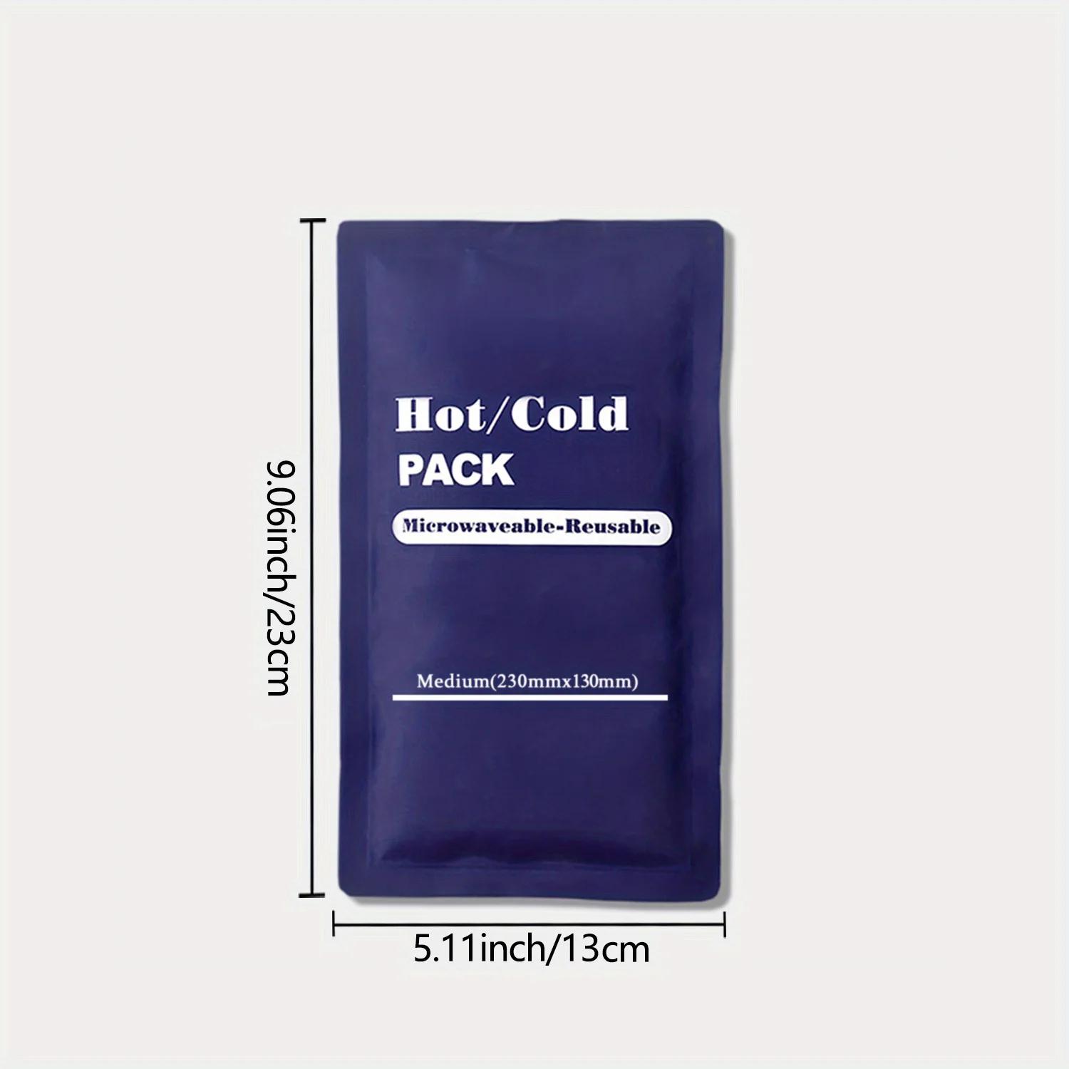 

Reusable Hot Cold Pack Gel Ice Bag Outdoor Travel Cooler Bag for Leg Knee Cold Packs for Injuries Hot Cold Compress Use