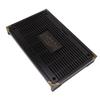 Simple Tea Tray Drawer Type Wooden Drainage Water Storage Gongfu Tea Table Set for Home Black