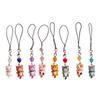Phone Charm Keychain Heart Cat Phone Strap Lanyard for Women Girls Bag Backpack Ornament Car Key Holder Jewelry Gift