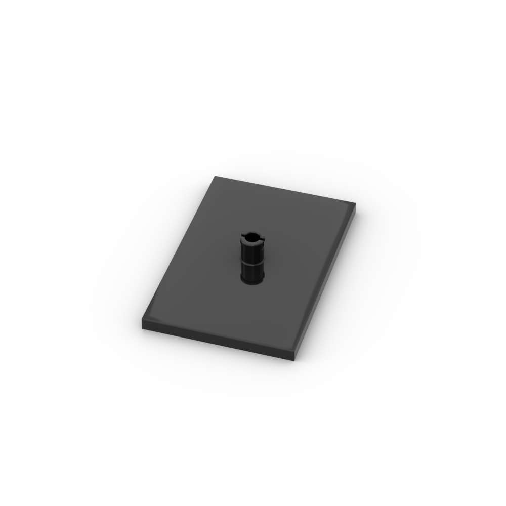 

MOC 10PCS 4025 Train Bogie Plate Building Blocks Set 15604 18626 65441 Modified 6x4 Tile With 5mm Pin Particle Toy Children Gift