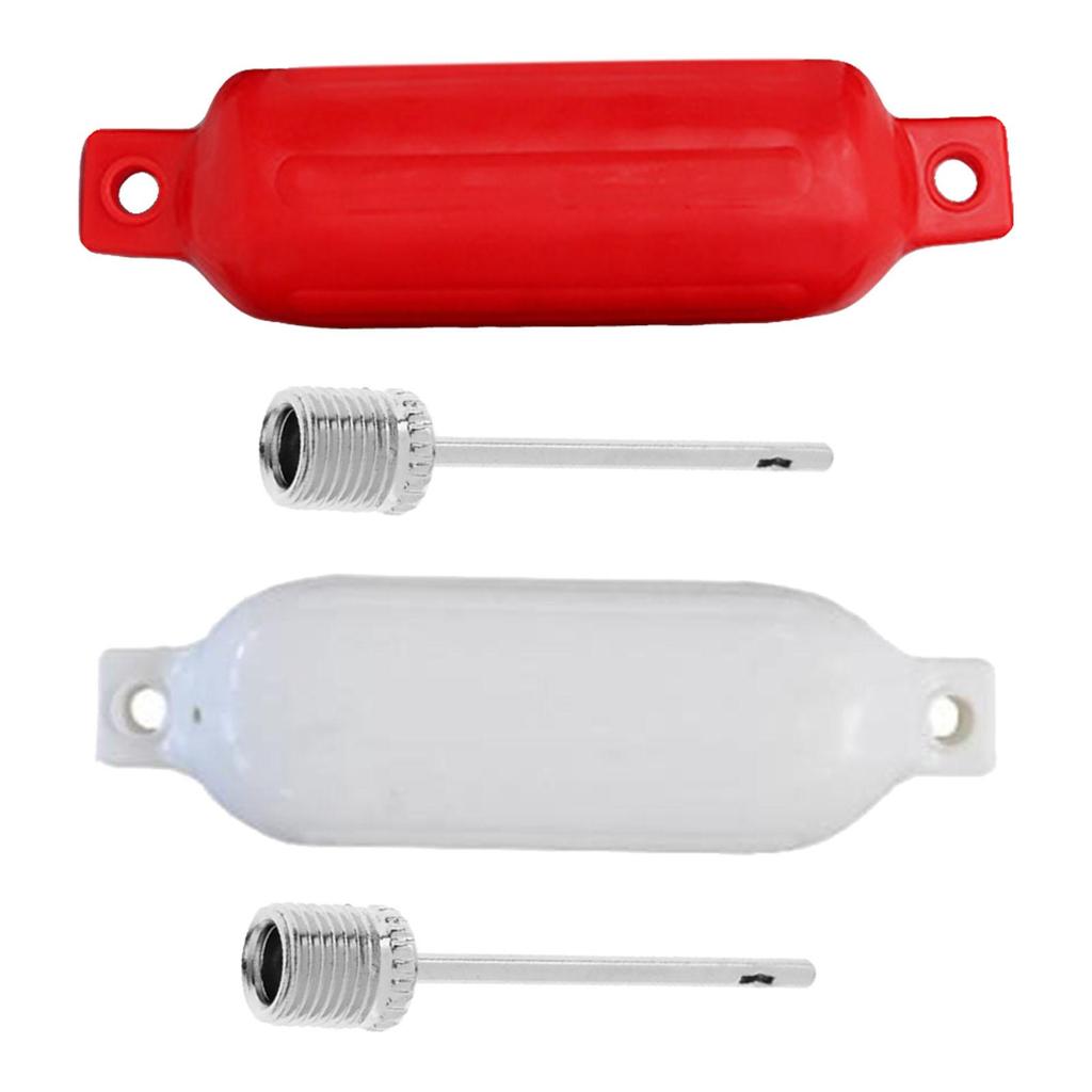 Marine Boat Bumpers Inflatable Reinforced Eye Ends Marine Boat Fender Pontoon Bumper Guards for Fishing Boats Pontoon