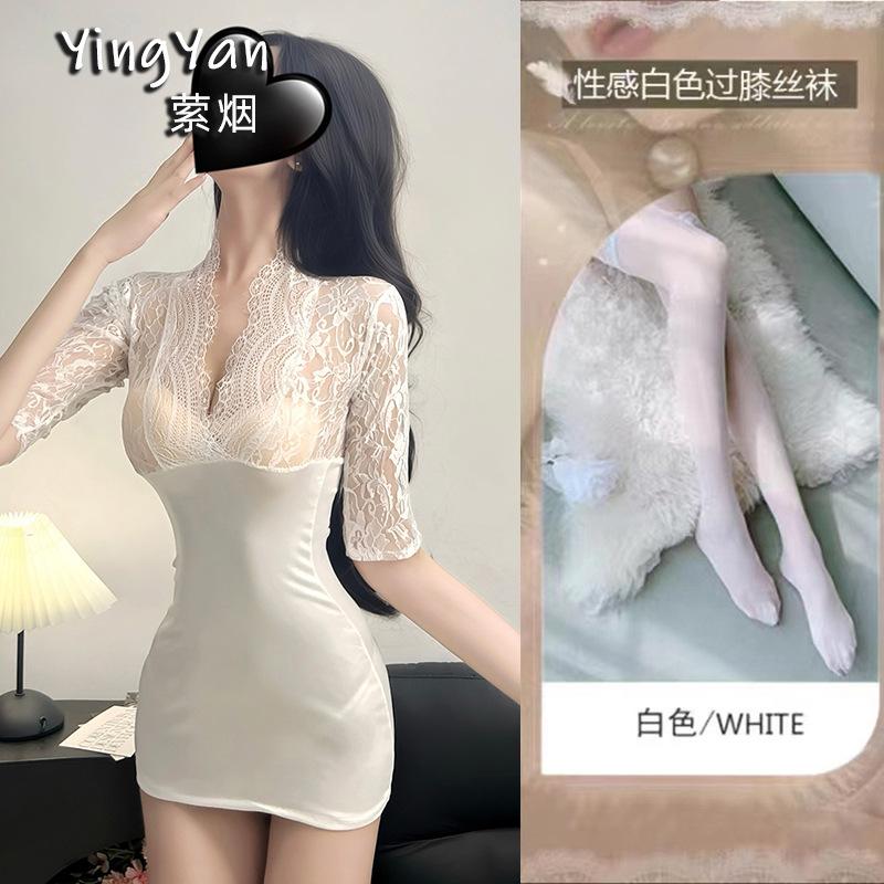 Sexy Underwear, Sexy Lace, Purple Nightclub Hip Skirt, Gather Secretary OL Suit, No Temptation, Battle Robe