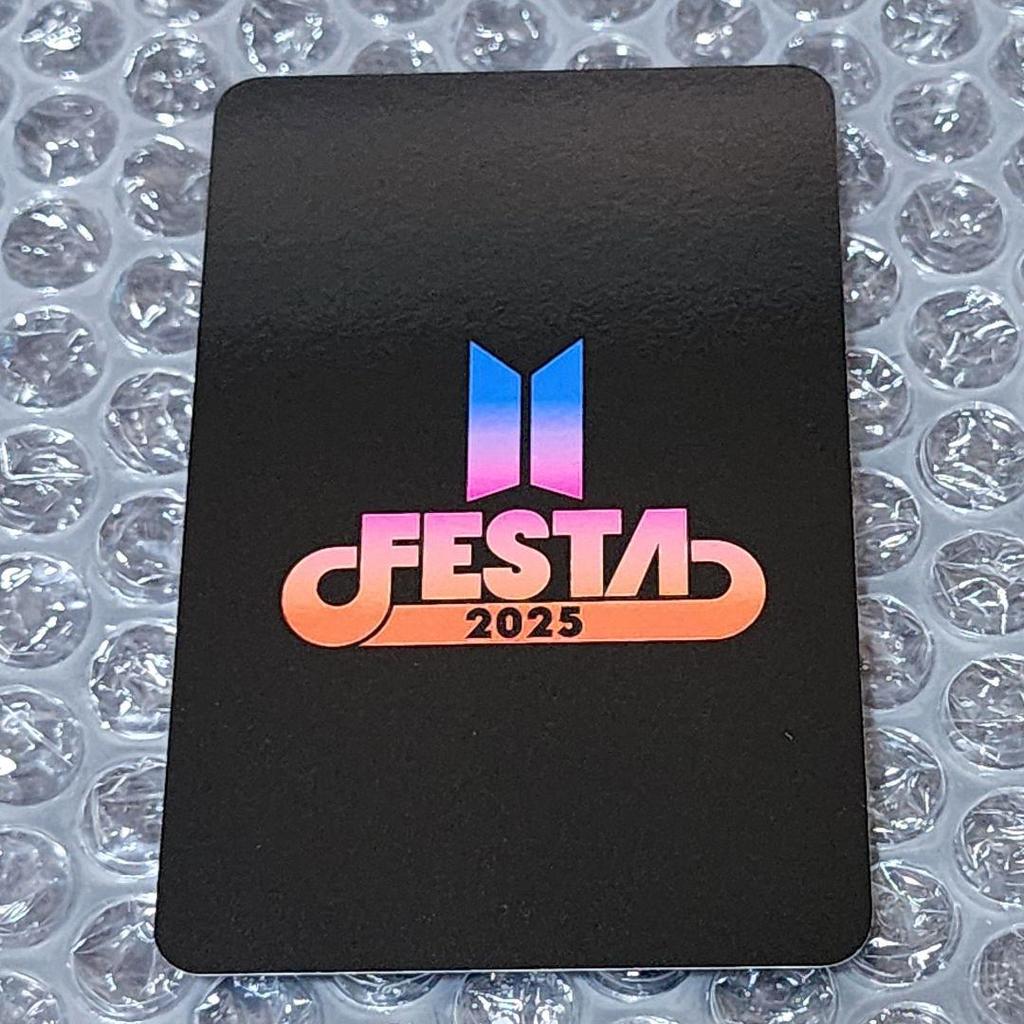 [USED] BTS Jimin FESTA Trading Card 2025 ARMYZONE Photocard