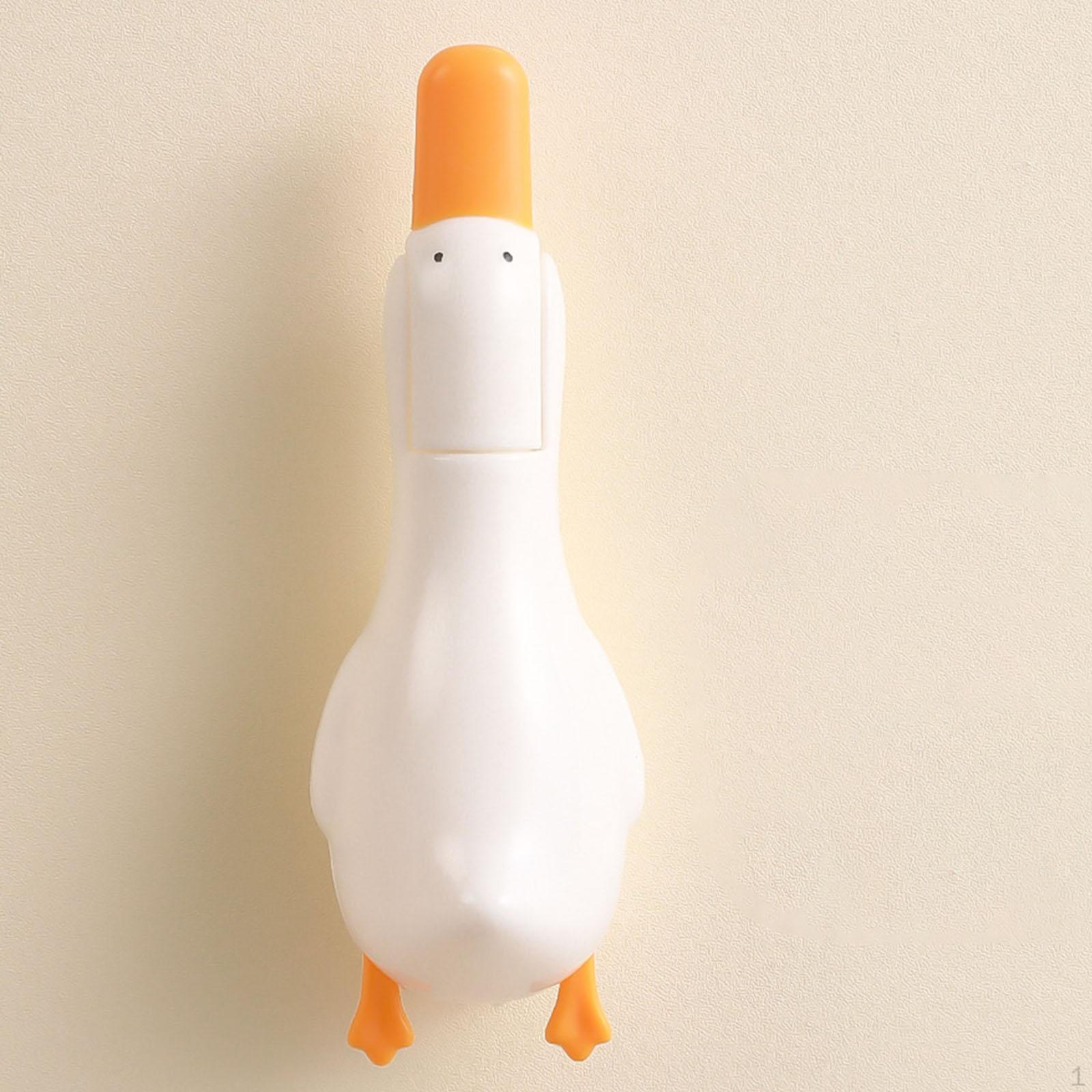 

Очаровательная утка-ловушка для волос, зажим для сушки, чистящие гаджеты, экономящие место, эффективные, портативные, 2 в 1