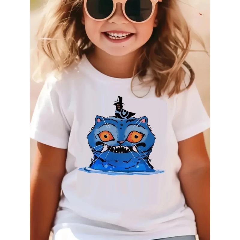 Huntrix Kpop Demon Hunters T-Shirt for Boys Girls Cotton Fans Gift Summer Crew Neck Short Sleeve Tees Fashion Kids T-shirt