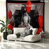 Pennywise Wall tapestry, aesthetic printed fabric blanket, suitable for bedroom, living room, and home decor.