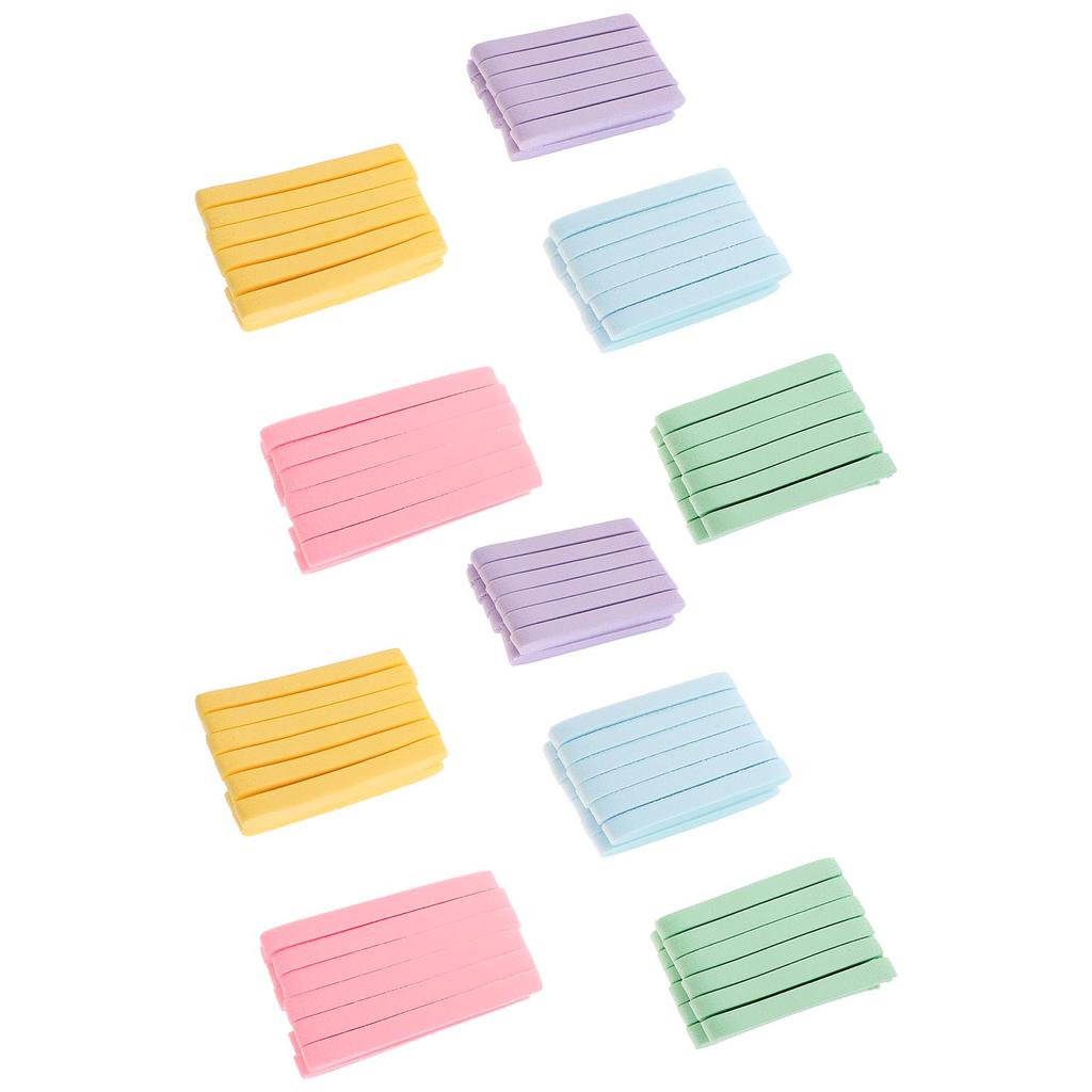 20pcs Eco Friendly Facial Cleansing Puff Reusable Face Washing Pad Soft Skin Care Cleaning Tool Makeup Removal Sponge