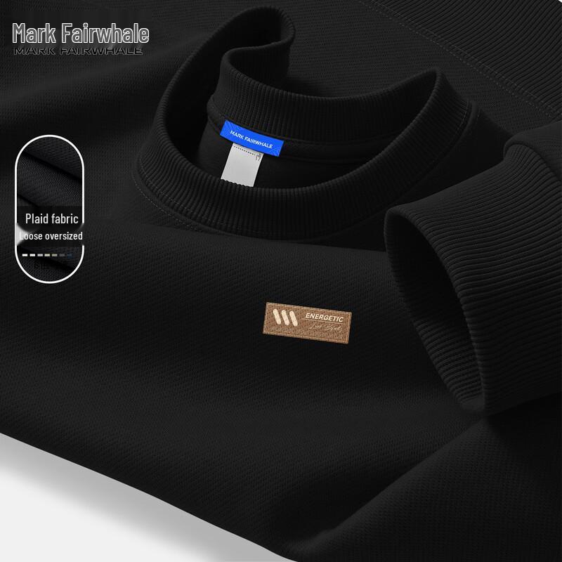 Mark Hua Fei Men's Loose Fit Pullover Sweatshirt