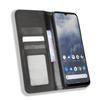 Nokia G60 5G Magnetic Flip Leather Case with Card Slot, Retro Design