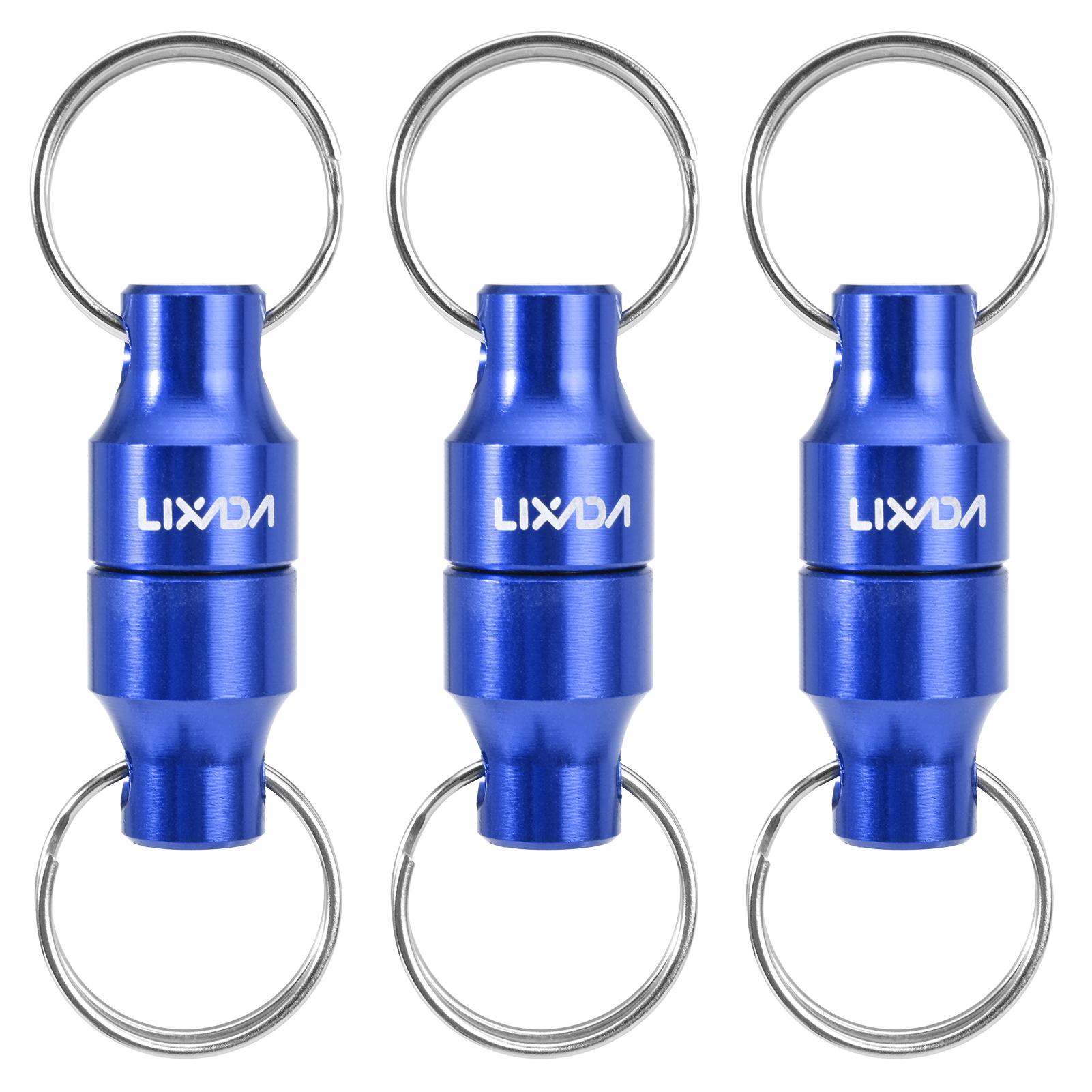 

Lixada Магнитный держатель для ловли рыбы нахлыстом, держатель, магнитный зажим, разъем для подсака 3pcs