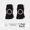 Non-Slip Five-toe Socks Cotton Floor Toe Socks Indoor Socks Women's Short Yoga Socks  Spring Summer