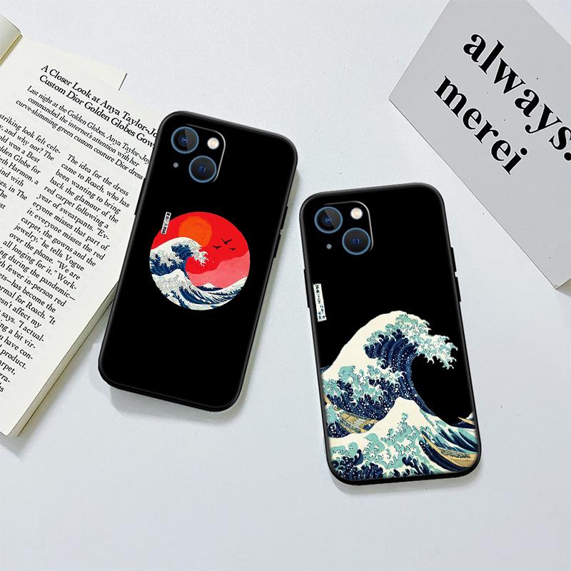 Great Wave Off Kanagawa New High-End Shell Phone Case for Redmi Note 8 9 Pro Max 9S 9T 9C NFC 8T 8A 10A A4