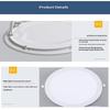 LED-Downlight Dimmbar 3W 6W 9W 12W Quadratisch Rund LED-Spotlicht AC110V/220V Deckenlicht Innen Einbau-Downlight