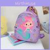 Dinosaur Mermaid Cat Shark Patterns Backpack Breathable Nylon Shoulder Straps