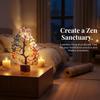 Seven Chakra Crystal Tree Showpiece Good Luck Home Decor Living Room Decoration Items, Wedding Gift for Couples
