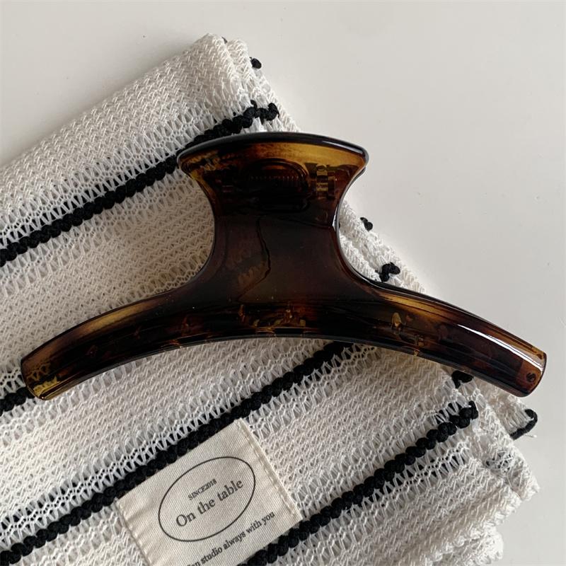 Extra Große Elegante Haarspange Bogen Geometrische Haarklammer Haarklammern Greif Einfach Vintage Damen Haaraccessoires