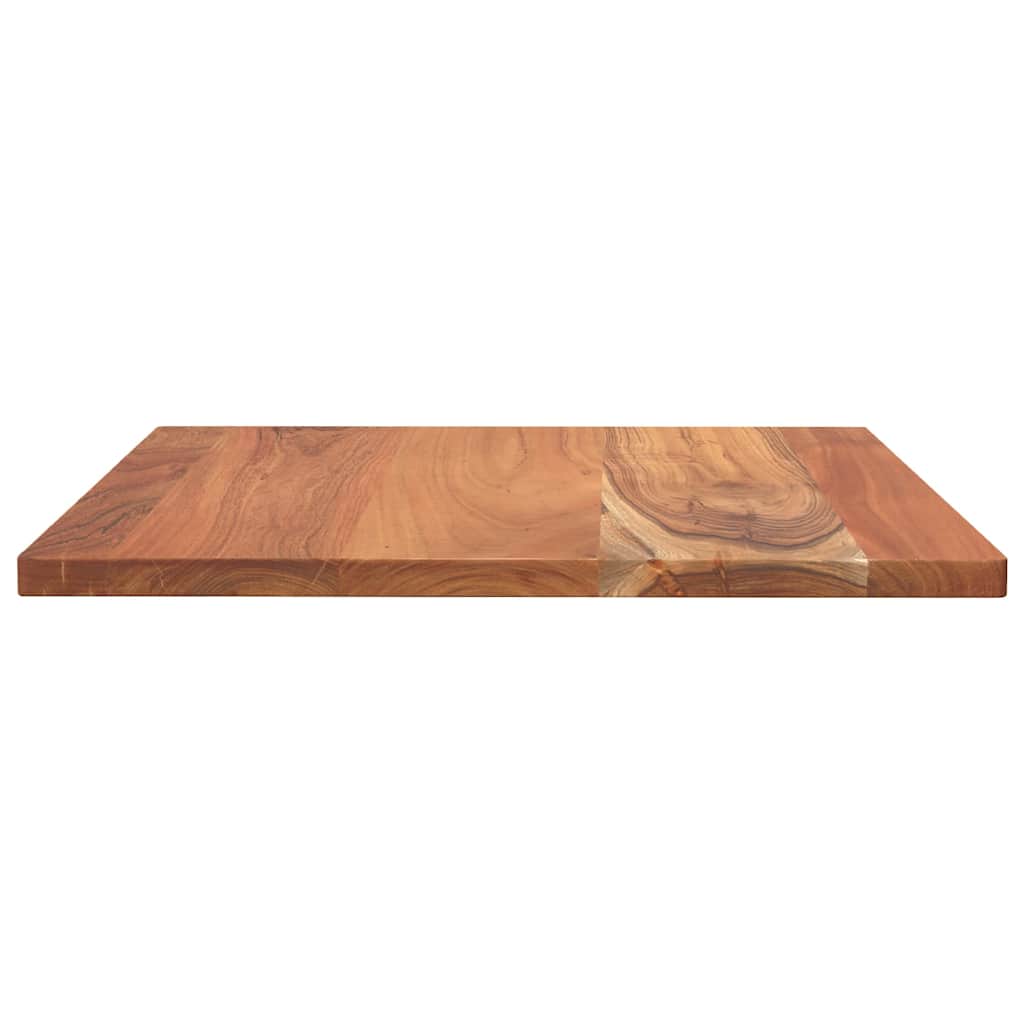 Tabletop 50x50x2.5 cm Square Solid Acacia Wood