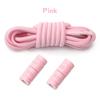 1 Paar Kapselverschluss Schnürsenkel Elastische Schnürsenkel Turnschuhe Kein Binden Schnürsenkel Ohne Binden Kinder Erwachsene 0,6cm Flache Schnürsenkel für Schuhe