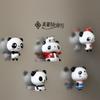 Panda Refrigerator Magnet Decoration Po Wall Message Sticker Room Souvenir Decoration Set