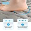 Washroom Toilet Foot Mat U-shaped Floor Mat Waterproof Pad Bathroom Water Absorption Anti-skid Pad