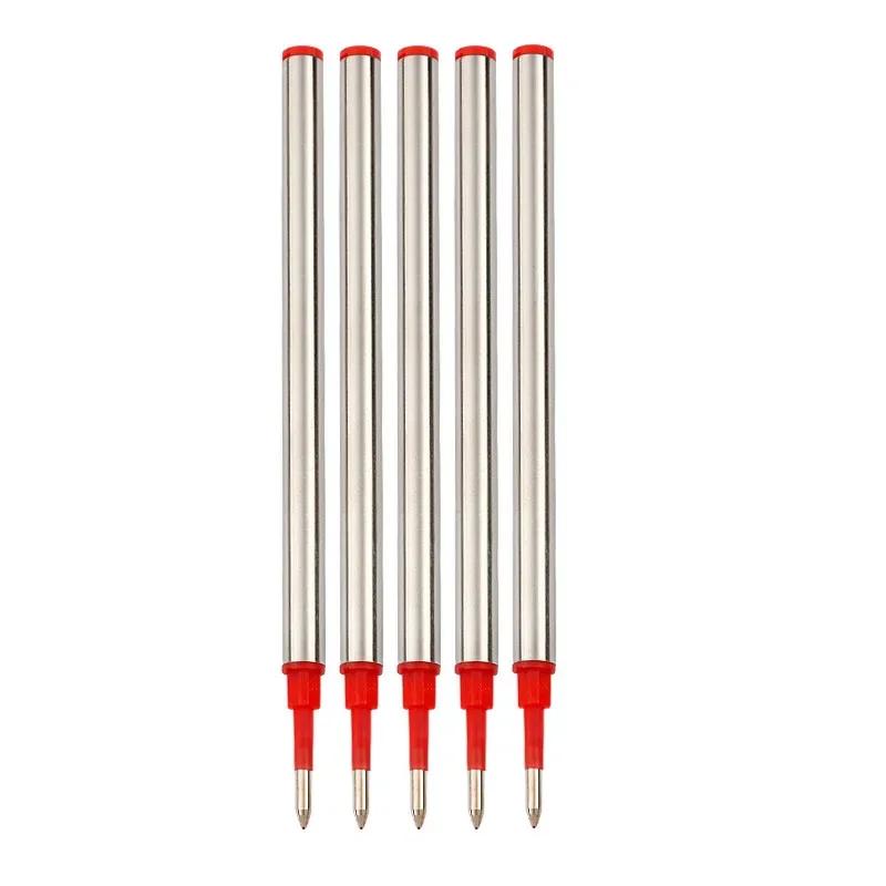 3/5/20 PCS Metal Refills 0.5mm for Roller Ballpoint Pen Business Pen Ball Pen Leads 11cm Length Office School Supply Stationery