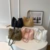 Large Capacity Quilted Nylon Tote Bag Soft Magnetic Closure Casual Street Style