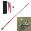 Portable Foldable Lantern Stand Light Table Pole Fixing Bracket Holder for Outdoor Camping Tent