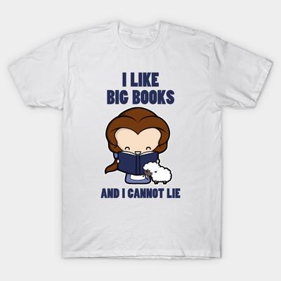 Camiseta Mujer Me Gustan los Libros Grandes Estampado Harajuku Camiseta Kawaii Verano Manga Corta Camiseta de Mujer Top