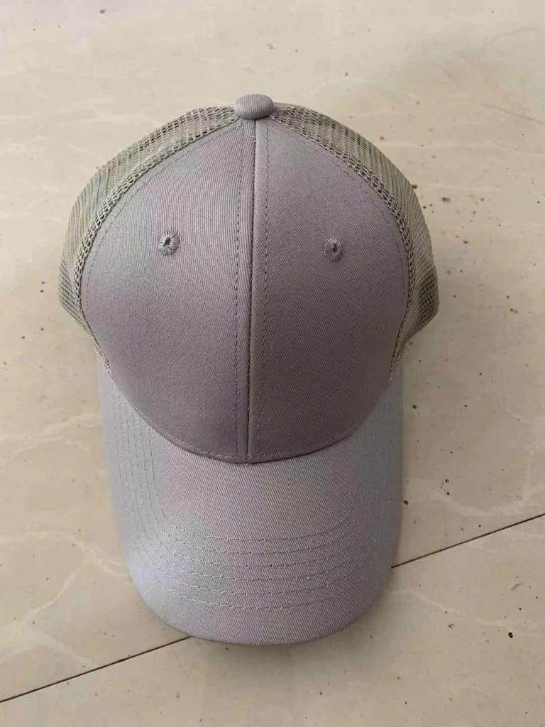 2020 Foreign Trade Classic Cotton Mesh Cap, Simple Cotton Breathable Baseball Cap Light Board Cap