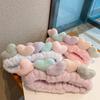 Non-Slip Cartoon Plush Headband Wash Face Hair Band Women Hair Accessories Elastic Hair Turban