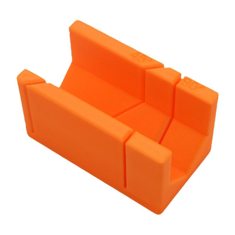 90 Degree And 45 Degree Angles Cutting Guide Compacts Woodworking Miter Box For Precise Straight And Miter Cut Enduring