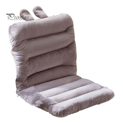 Almofada dobrável para sofá preguiçoso, espreguiçadeira interna, almofada para cadeira dobrável, absorção de umidade, assento com 4 furos para posicionamento, para sala de estar e quarto