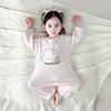 Tagless Pure Cotton Long-Sleeved Infant Pajamas, Breathable Close-Fitting Bodysuit, Newborn Spring/Summer Crawling Outfit