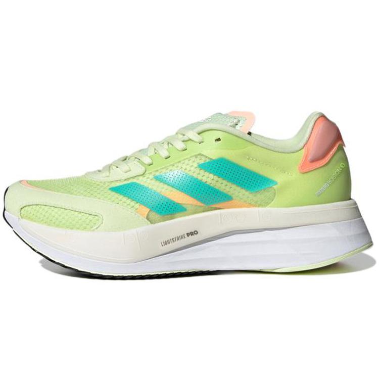 New Adidas Adizero Boston 10 'Almost Lime Mint Rush' Women's GY0906
