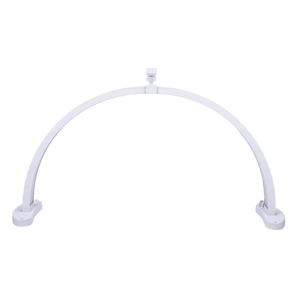 Half Moon Desk Lamp 40W Shadowless LED Nail Art Table Lamp with Adjustable Brightness Color Temperature Phone Stand for