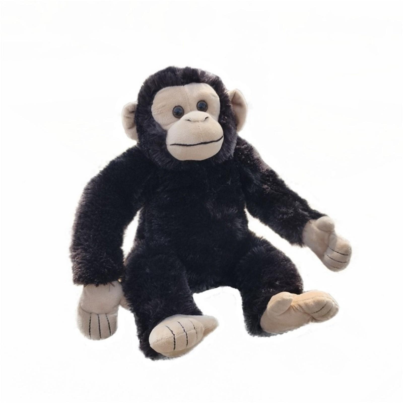 

Black Chimpanzee Plush Toy - Orangutan Doll - Suitable For Hugging, Children s Birthday Gift For Boys And Girls One Size чёрный