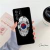 South Korea Flag Phone Case For Samsung Galaxy S24 S25 S23 S22 Ultra Note 10 20 Plus S20 S21 FE Cover