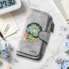 Retro Wallet with Camping Pattern 