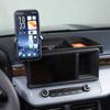 For Ford Maverick -25 ABS Black Car Dashboard Storage Box Tray Phone Holder GPS Navigation Bracket Interior Car Accessories