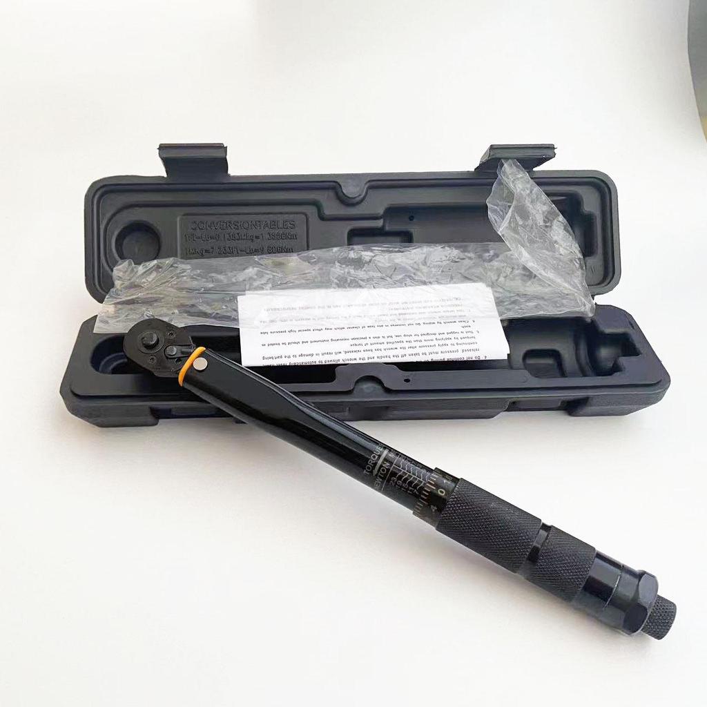 Multi-functional Torque Wrench Set: Chrome Plated 45 Steel, Embossed Scale for Automotive Repair