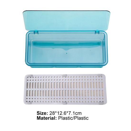 Transparent Chopsticks Drawer Organizer with Lid Plastic Countertop Storage Utensil Drawer Tray for Restaurant