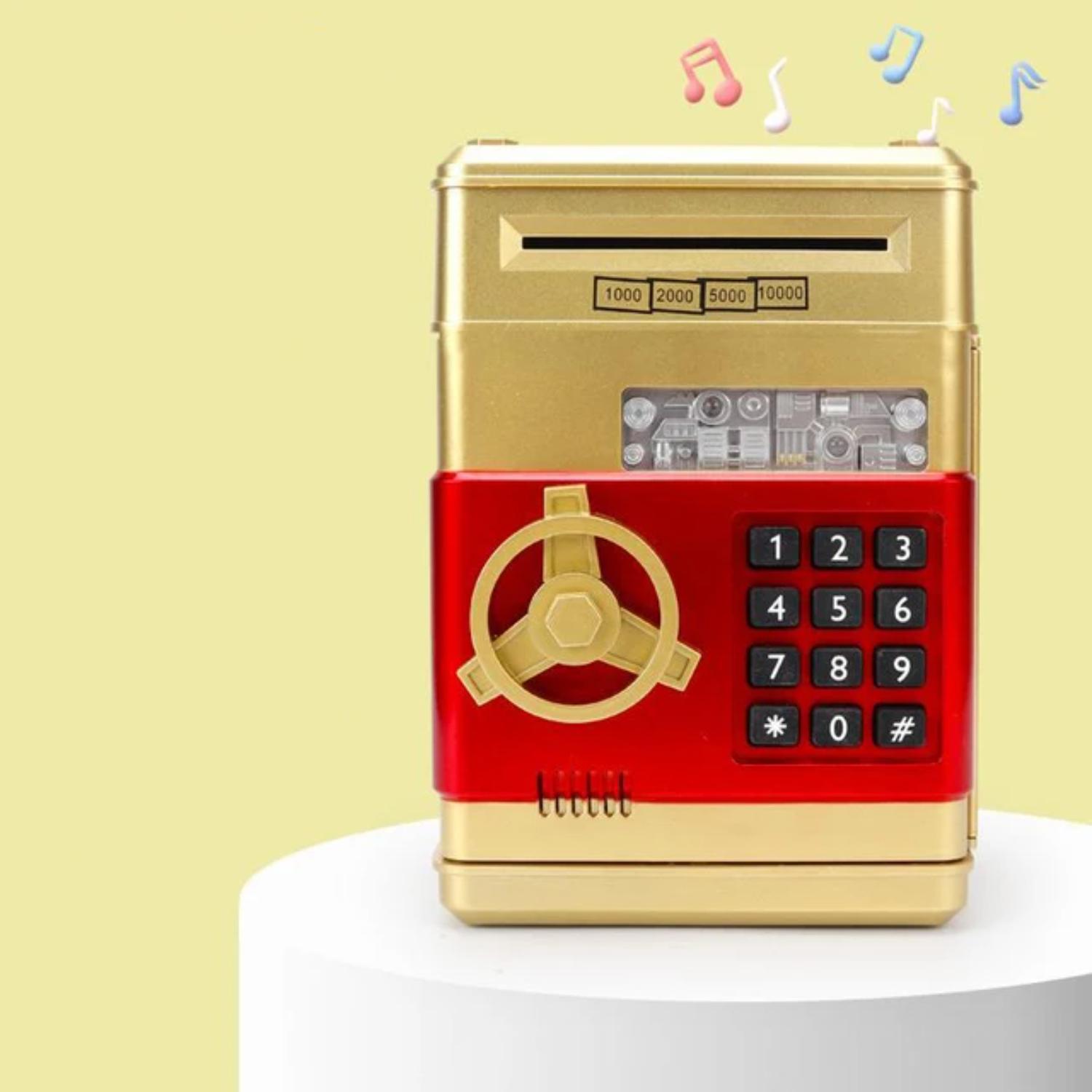 

Электронная копилка-сейф, копилки для детей, цифровые монеты, экономия наличных, мини-банкомат, детские рождественские подарки