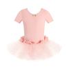 Mädchen Ballett Trikots Tutu Kleid Ballettrock für Kinder Kinder Tanzrock Gymnastik Tanzbekleidung Ballerina Camisole Gazerock