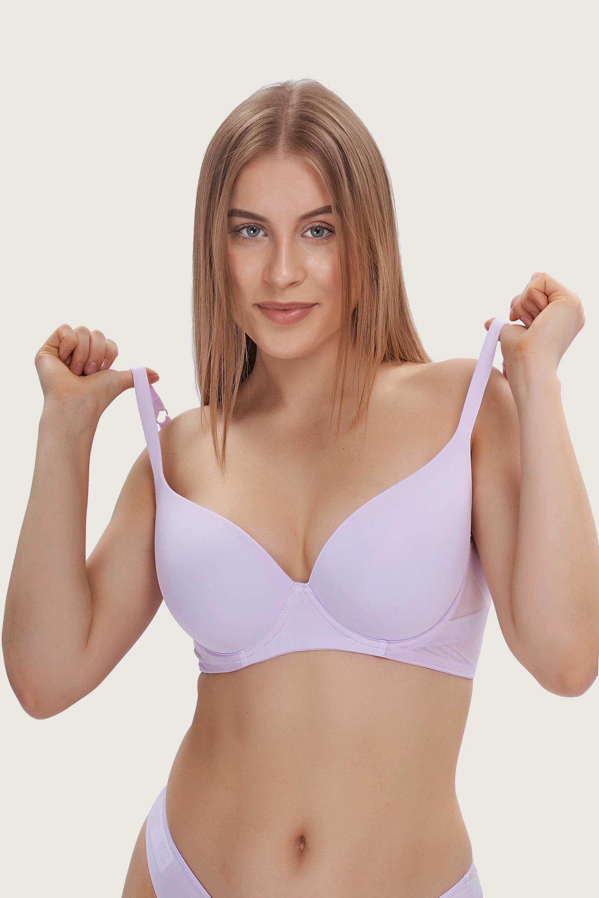 

Бюстгальтер з ущільненої чашкою Lormar (79708) 75C вероніка кольору