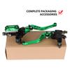 7/8" 22mm Motorcycle Universal CNC Hydraulic Brake Lever Clutch Master Cylinder Motocross Brake Pump Handle for Honda Yamaha