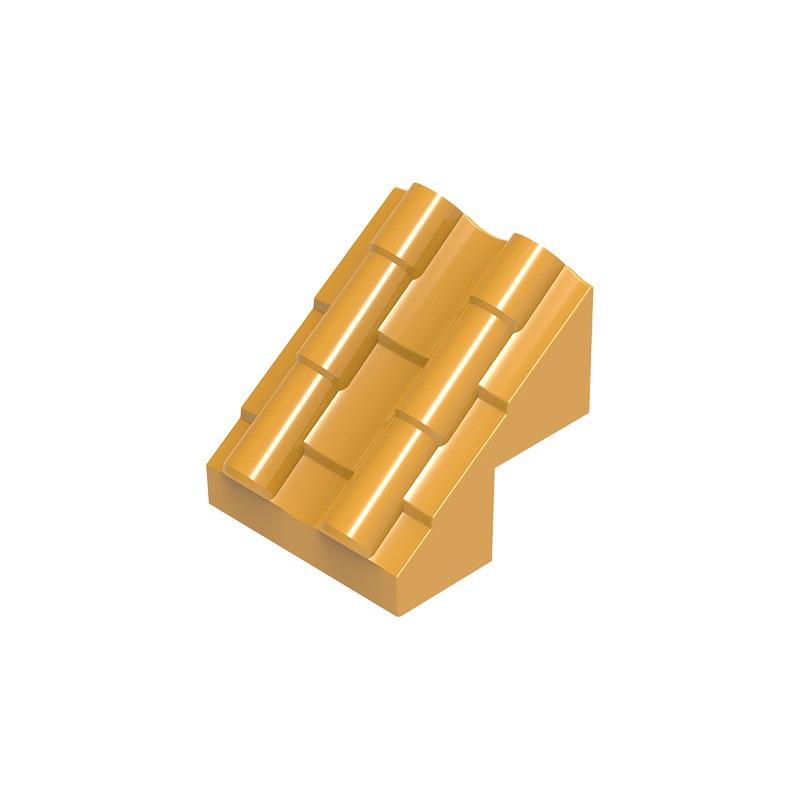 

Non-Toxic Moc 10Pcs 70681W 73682W Curved Shape Straight Tile Building Blocks Kit 3 Holes Bricks Particle Toys Children Birthday Kid Gifts