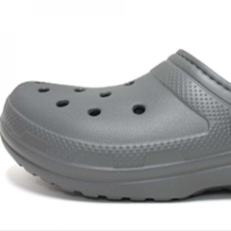 Crocs Unisex Classic Lined Clog Winter Slipper Blue Gray 203591 0ex