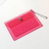 1Pc Transparent ID Credit Card Organizer Bag Waterproof Keys Coin Purse Earphone Cable Storage Bag Mini Wallet Organizer Case