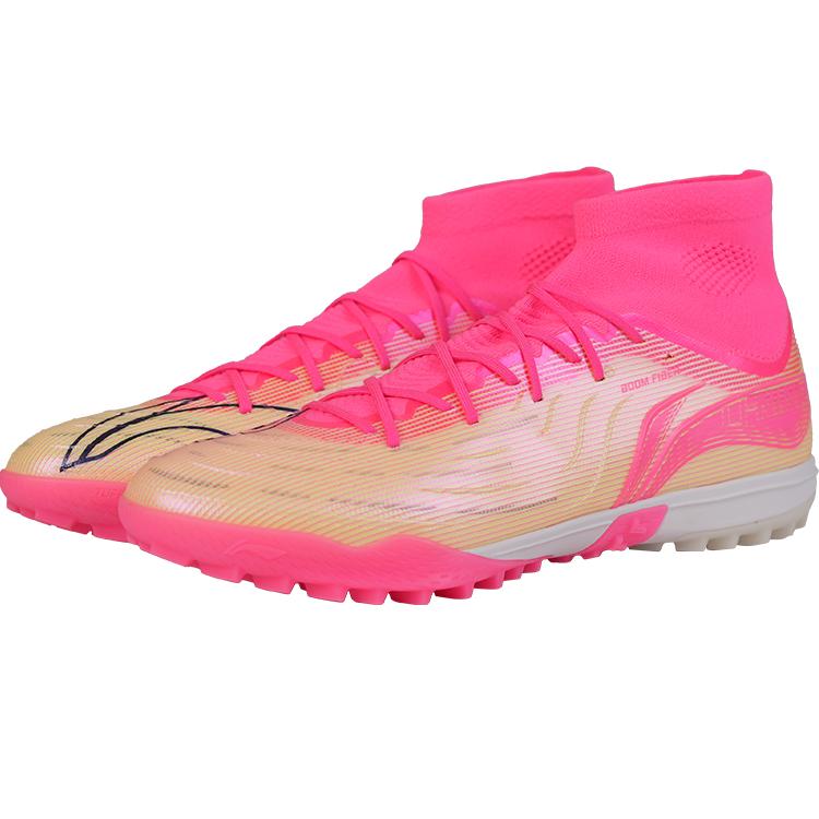 Li Ning Shadow 3 Comfortable TF (Rubber Studs) Hard Ground Artificial Grass Shock Absorption Non-Slip Wear-Resistant Football Shoes YSTU047-6